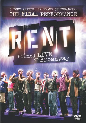 Rent: Filmed Live on Broadway cover