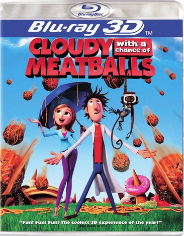 CLOUDY WITH A CHANCE OF MEATBALLS 3D cover