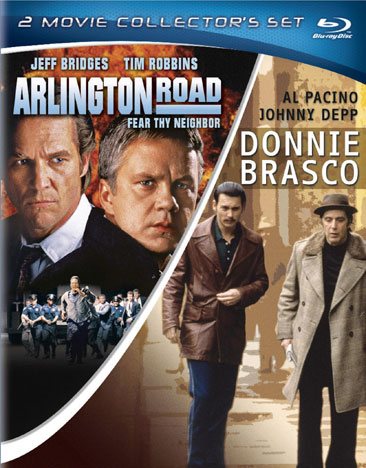 Donnie Brasco / Arlington Road (Two-Pack) [Blu-ray] cover