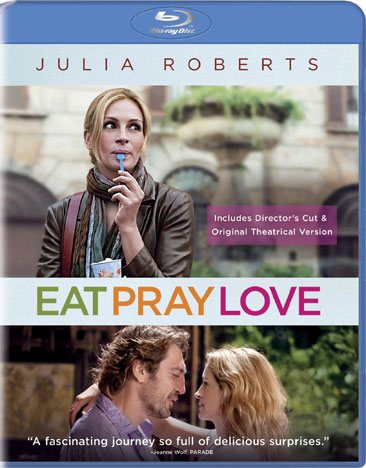 Eat Pray Love (Theatrical and Extended Cut) [Blu-ray] cover