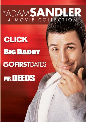 The Adam Sandler 4-Movie Collection - Click/Big Daddy/50 First Dates/Mr. Deeds cover