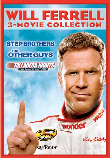 Will Ferrell 3-Movie Collection: The Other Guys / Step Brothers / Talladega Nights: The Ballad of Ricky Bobby cover