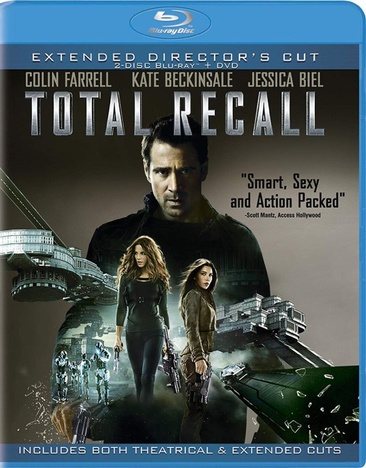 Total Recall (Blu-ray + DVD) cover