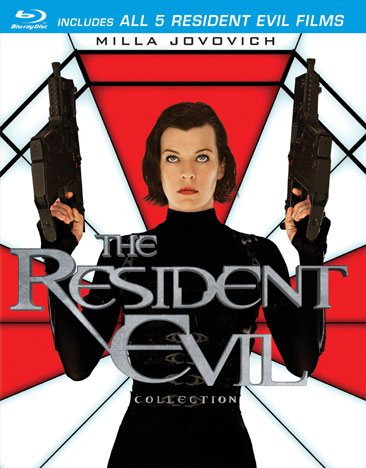 The Resident Evil Collection (Resident Evil / Resident Evil: Apocalypse / Resident Evil: Extinction / Resident Evil: Afterlife / Resident Evil: Retribution) [Blu-ray] cover