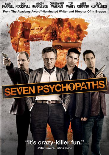 Seven Psychopaths [DVD] cover