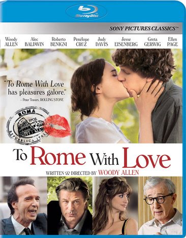 To Rome With Love [Blu-ray] cover