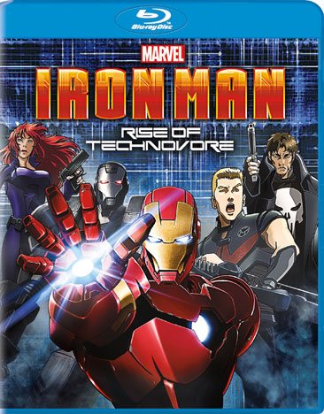Iron Man: Rise of Technovore [Blu-ray] cover