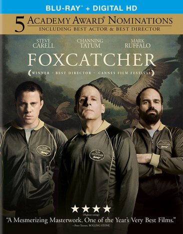 Foxcatcher [Blu-ray] cover