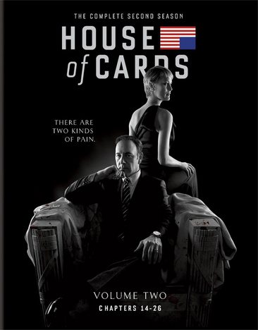 House of Cards: Season 2 (Blu-ray + UltraViolet) cover