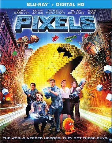 Pixels [Blu-ray] cover