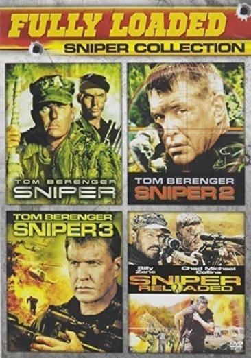 Sniper (1993) / Sniper 2 / Sniper 3 / Sniper: Reloaded - Vol cover