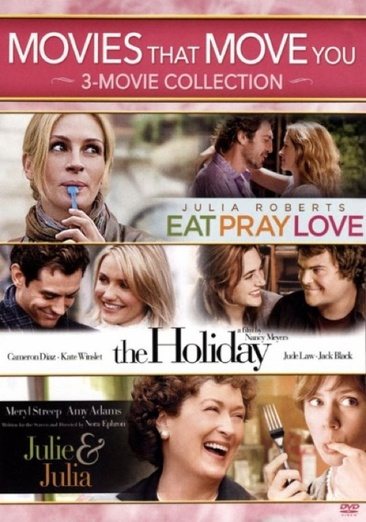 Eat Pray Love / Holiday, the (2006) / Julie & Julia - Set cover