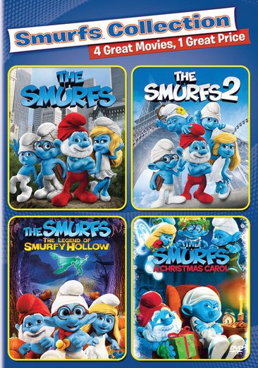 Smurfs 2, the / Smurfs, the (2011) - Vol / Smurfs, The: The Legend of Smurfy Hollow / Smurfs Christmas Carol - Set cover
