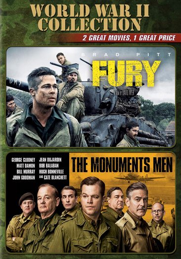 Fury / Monuments Men, the - Set cover