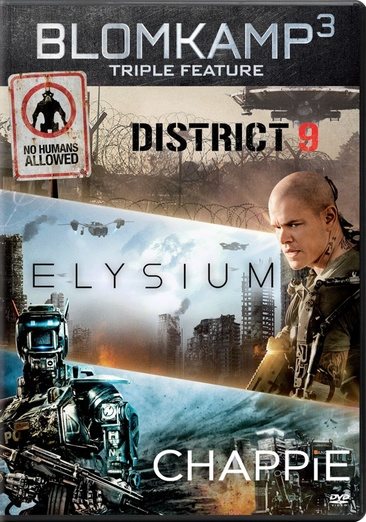 Chappie / District 9 / Elysium - Set cover