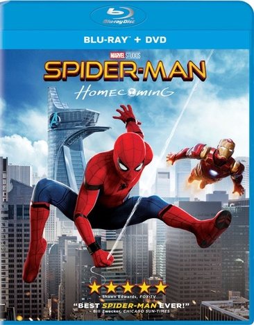 Spider-Man: Homecoming [Blu-ray] cover