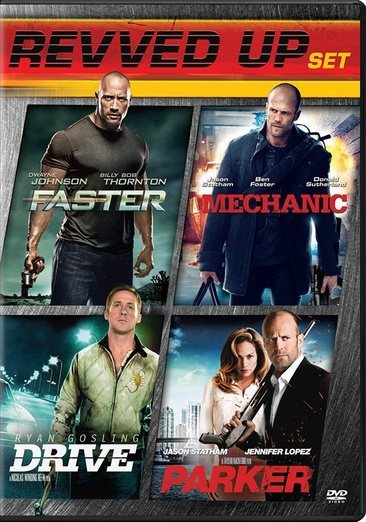 Drive (2011) / Parker (2013) / Faster (2010) / Mechanic, the (2011) - Vol - Set cover