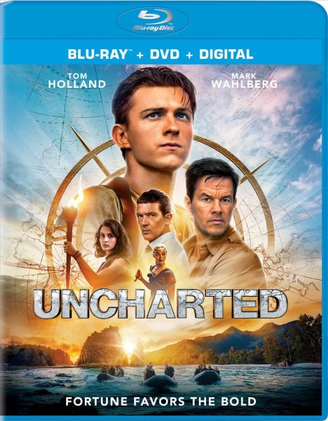Uncharted [Blu-ray] [DVD] cover