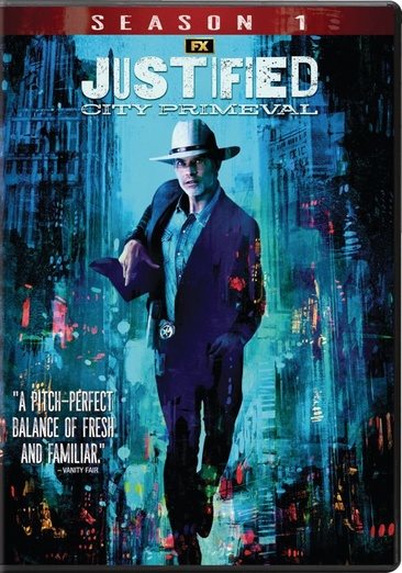 Justified City Primeval - Season 1 (3 Discs) - DVD cover