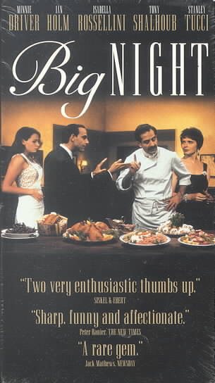 Big Night [VHS] cover