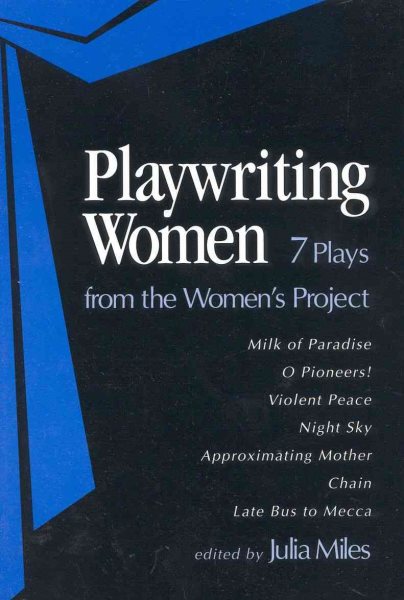 Playwriting Women cover