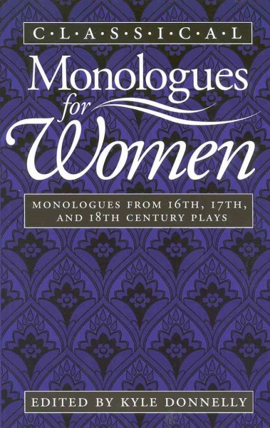 Classical Monologues for Women cover