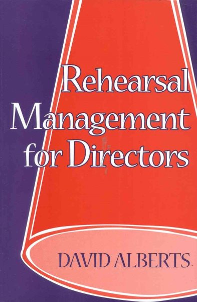 Rehearsal Management for Directors cover