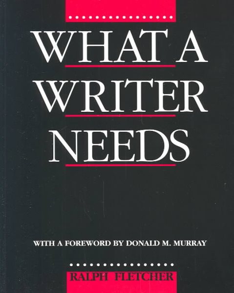 What a Writer Needs cover