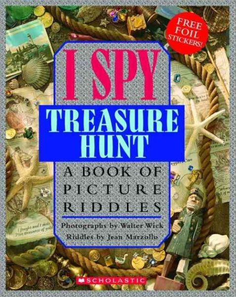 I Spy Treasure Hunt (pob With Stickers)