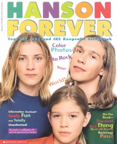 Hanson Forever: Your Tay, Zac, and Ike Keepsake Scrapbook cover
