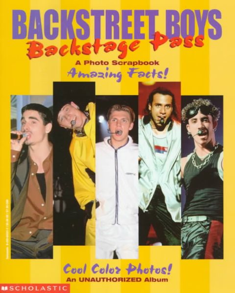 Backstreet Boys: Backstage Pass : A Photo Scrapbook cover