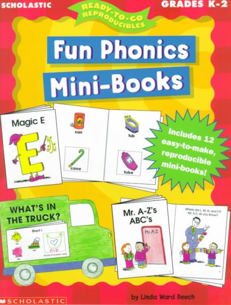Fun Phonics Mini-Books (Ready-To-Go Reproducibles)