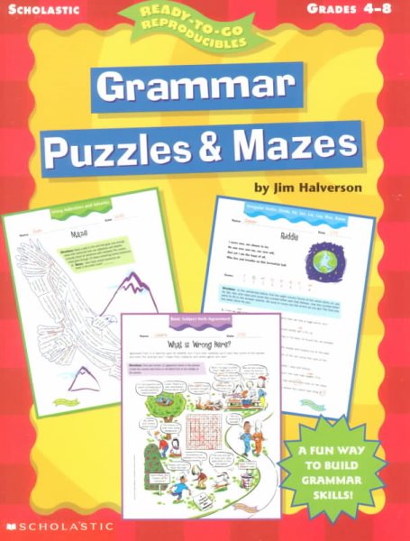 Ready-To-Go Reproducibles: Grammar Puzzles & Mazes
