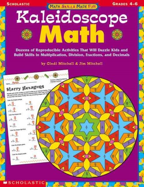 Kaleidoscope Math (Math Skills Made Fun, Grades 4-6) cover