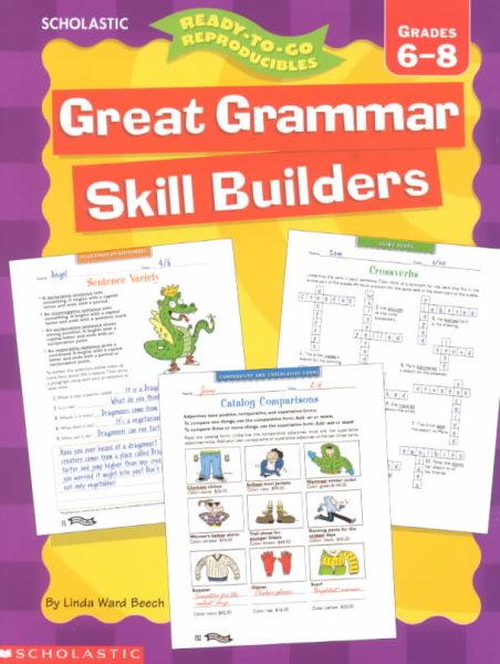 Ready-to-Go Reproducibles: Great Grammar Skill Builders (Grades 6-8) cover