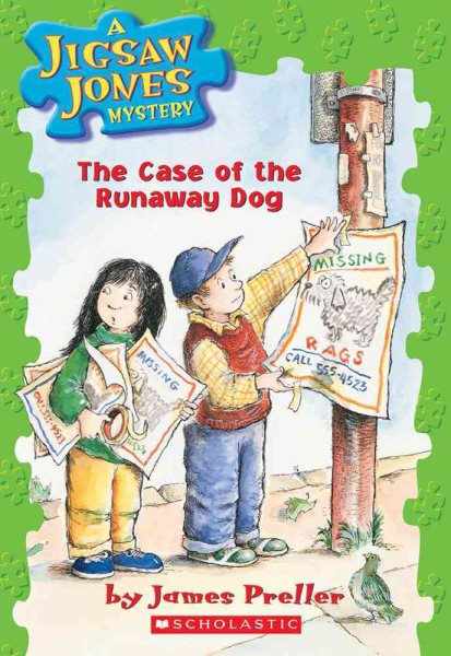 The Case of the Runaway Dog (Jigsaw Jones Mystery #7) cover