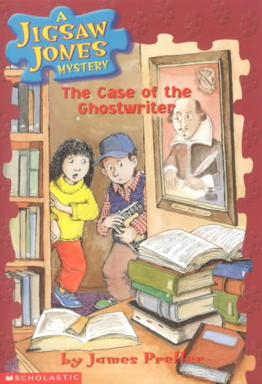 The Case of the Ghostwriter (Jigsaw Jones Mystery, No. 10) cover