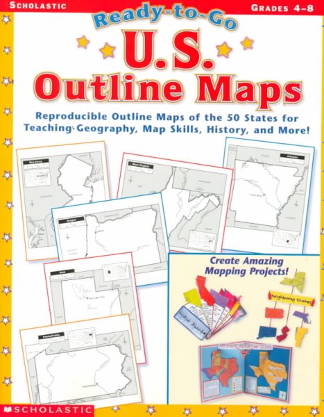 Ready-To-Go U.S. Outline Maps cover