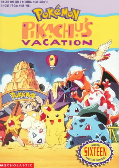 Pokemon Movie #01: Pikachu's Vacation (jr. Novel) cover