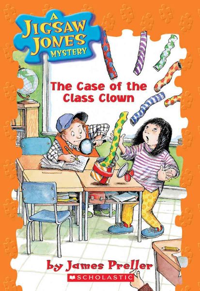 The Case of the Class Clown (Jigsaw Jones Mystery, No. 12) cover