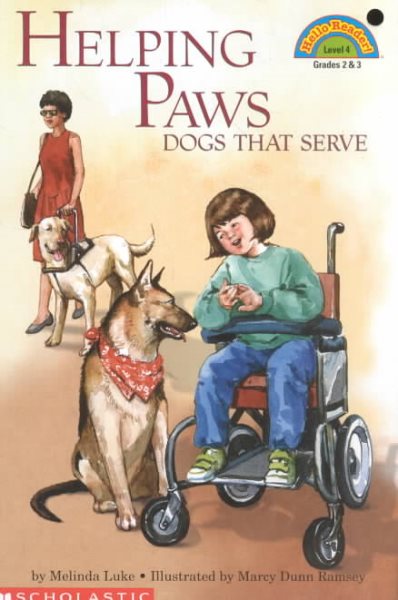 Helping Paws: Dogs That Serve (level 4) (Hello Reader) cover