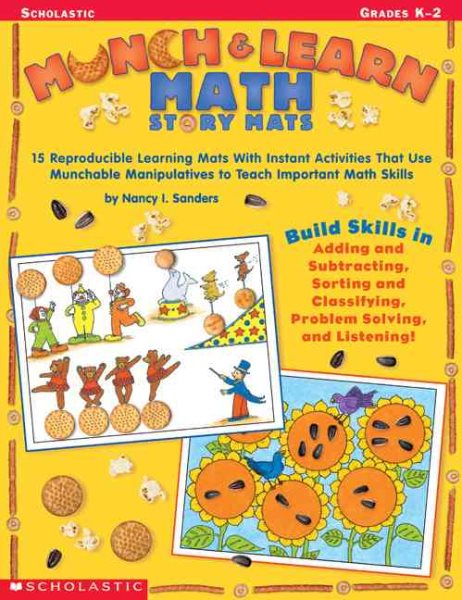 Munch & Learn Math Story Mats cover