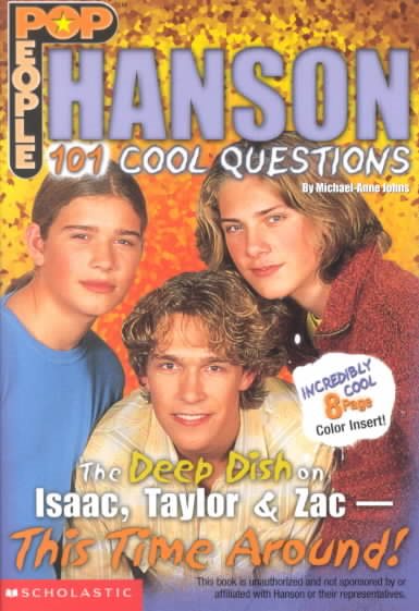 Hanson: 101 Cool Questions (POP People) cover