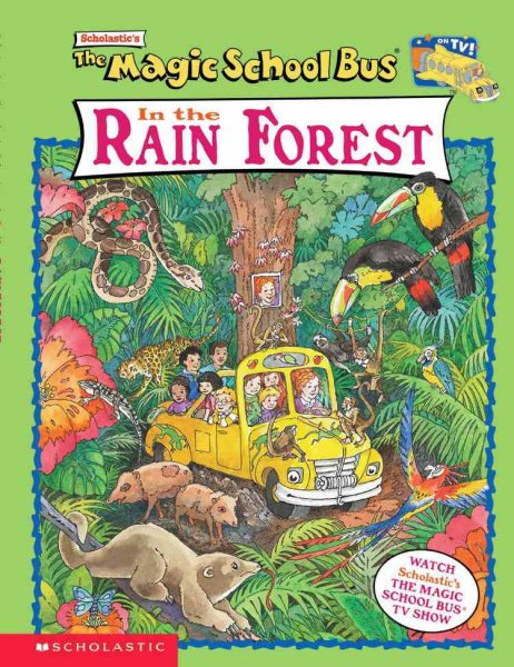 In The Rainforest (Magic School Bus) cover