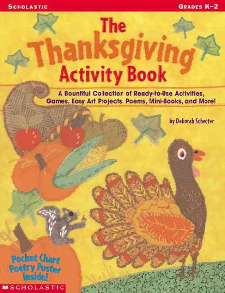 The Thanksgiving Activity Book cover