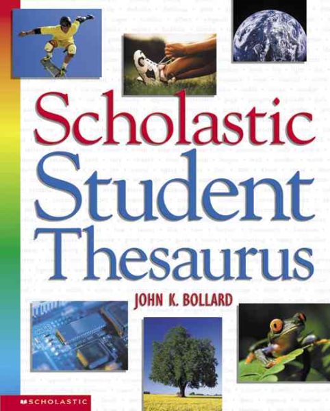 Scholastic Student Thesaurus cover