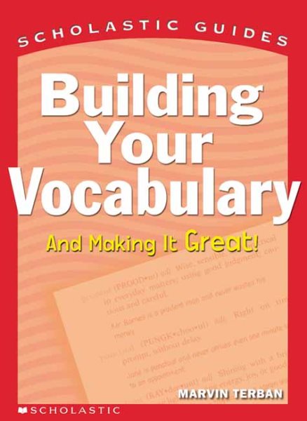 Building Your Vocabulary (Scholastic Guides) cover