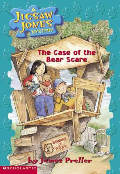 The Case of the Bear Scare (Jigsaw Jones Mystery, No. 18) cover