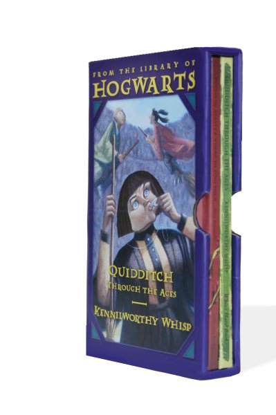 Harry Potter Schoolbooks: Fantastic Beasts and Where to Find Them / Quidditch Through the Ages cover