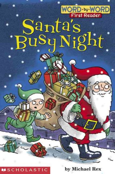 Santa's Busy Night (level 1) (Word-By-Word First Reader) cover